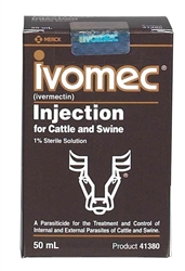 ivomec cattle ivermectin swine rabbit vet medi labeled injectable injection