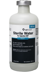 injection water sterile medi vet