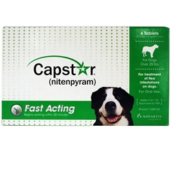 Capstar for 2024 dogs over 50lbs