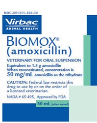 Amoxicillin-Antibiotic For Pets - 30 Ml