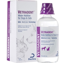Dechra Vetradent Water Additive For Dogs and Cats l Biotrate Technology To Fight Dental Tartar
